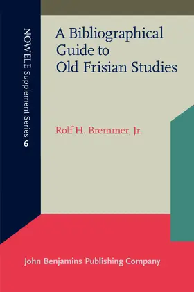 Bremmer, Jr. |  A Bibliographical Guide to Old Frisian Studies | Buch |  Sack Fachmedien