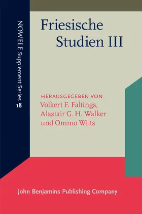 Faltings / Walker / Wilts |  Friesische Studien III | Buch |  Sack Fachmedien