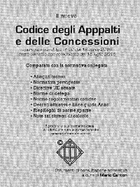 Canton |  Il nuovo Codice degli Appalti e delle Concessioni | eBook | Sack Fachmedien