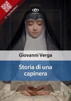 Verga |  Storia di una capinera | eBook | Sack Fachmedien
