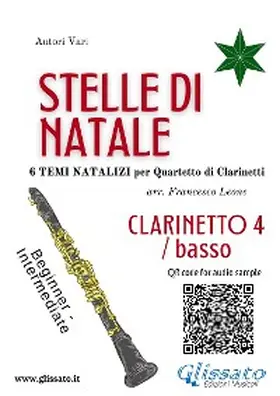 Leone |  Stelle di Natale - Quartetto di Clarinetti (CLARINETTO 4/BASSO) | eBook | Sack Fachmedien