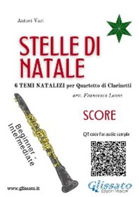 Leone |  Stelle di Natale - Quartetto di Clarinetti (SCORE) | eBook | Sack Fachmedien