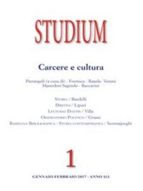 Bardelli / Pierangeli / Villa |  Studium - Carcere e Cultura | eBook | Sack Fachmedien