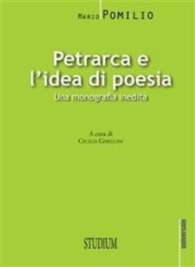 Pomilio |  Petrarca e l'idea di poesia | eBook | Sack Fachmedien