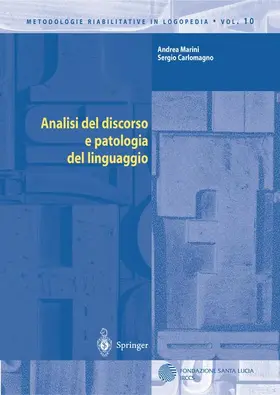 Carlomagno / Marini |  Analisi del discorso e patologia del linguaggio | Buch |  Sack Fachmedien