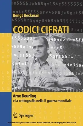 Beckman |  Codici cifrati | eBook | Sack Fachmedien