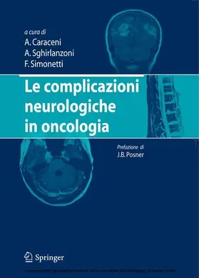 Caraceni / Sghirlanzoni / Simonetti |  Le complicazioni neurologiche in oncologia | eBook | Sack Fachmedien