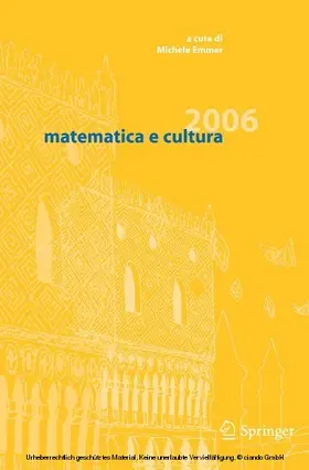 Emmer |  matematica e cultura 2006 | eBook | Sack Fachmedien
