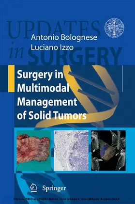 Bolognese / Izzo |  Surgery in Multimodal Management of Solid Tumors | eBook | Sack Fachmedien