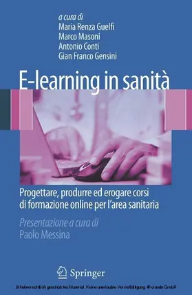 Guelfi / Masoni / Conti | E-learning in sanità | E-Book | www2.sack.de