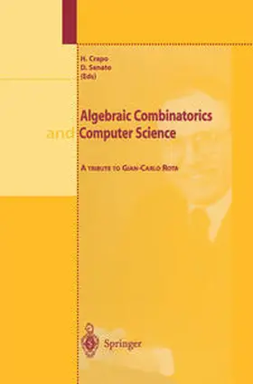 Crapo / Senato | Algebraic Combinatorics and Computer Science | E-Book | sack.de