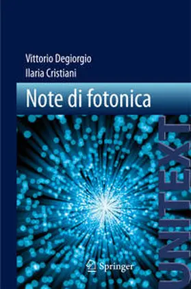 Degiorgio / Cristiani |  Note di fotonica | eBook | Sack Fachmedien