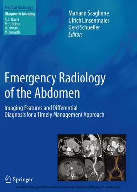 Scaglione / Linsenmaier / Schueller |  Emergency Radiology of the Abdomen | eBook | Sack Fachmedien