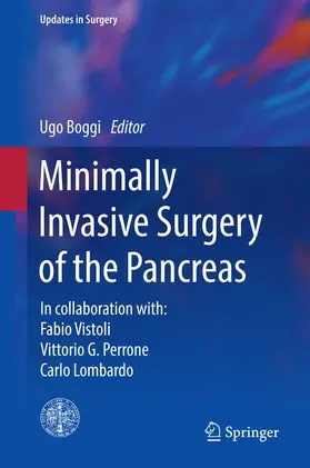 Boggi |  Minimally Invasive Surgery of the Pancreas | Buch |  Sack Fachmedien