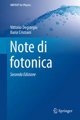 Degiorgio / Cristiani |  Note di fotonica | eBook | Sack Fachmedien