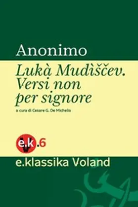 Anonimo |  Lukà MudìScev | eBook | Sack Fachmedien
