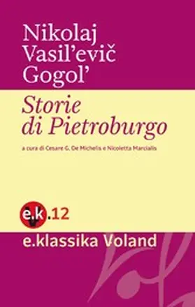 Gogol' / Marcialis |  Storie di Pietroburgo | eBook | Sack Fachmedien