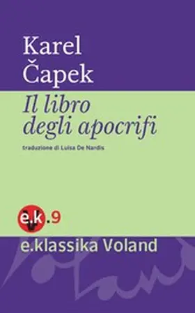 Capek / ?apek |  Il libro degli apocrifi | eBook | Sack Fachmedien