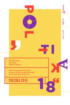 Südtiroler Gesellschaft für Politikwissenschaft / Alber / Engl |  Politika 2018 | Buch |  Sack Fachmedien