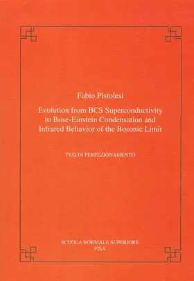 Pistolesi |  Evolution from BCS Super-Conductivity to Bose-Einstein Condensation and Infrared Behavior of the Bosonic Limit | Buch |  Sack Fachmedien