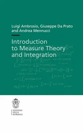 Ambrosio / Da Prato / Mennucci |  Introduction to Measure Theory and Integration | eBook | Sack Fachmedien