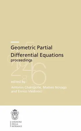 Chambolle / Novaga / Valdinoci | Geometric Partial Differential Equations | E-Book | sack.de