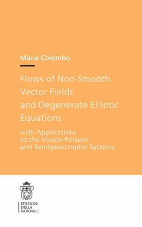 Colombo |  Flows of Non-Smooth Vector Fields and Degenerate Elliptic Equations | eBook | Sack Fachmedien