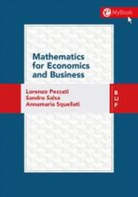 Peccati / Salsa / Squellati |  Mathematics for Economics and Business | Buch |  Sack Fachmedien
