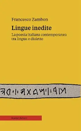 Zambon |  Lingue inedite | eBook | Sack Fachmedien