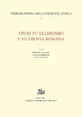 Maso / Alesse / Fermani |  Studi su ellenismo e filosofia romana | eBook | Sack Fachmedien