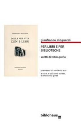 Dioguardi |  Per Libri e per Biblioteche | eBook | Sack Fachmedien