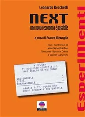 Becchetti |  NEXT una nuova economia è possibile | eBook | Sack Fachmedien