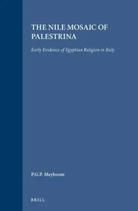 Meyboom |  The Nile Mosaic of Palestrina | Buch |  Sack Fachmedien