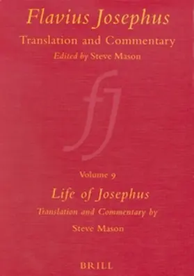 Mason |  Flavius Josephus: Translation and Commentary, Volume 9: Life of Josephus | Buch |  Sack Fachmedien