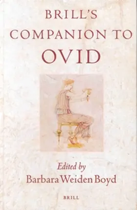 Weiden Boyd |  Brill's Companion to Ovid | Buch |  Sack Fachmedien