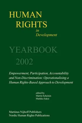 Scheinin / Suksi |  Human Rights in Development, Volume 8 | Buch |  Sack Fachmedien
