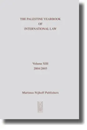 Mansour |  The Palestine Yearbook of International Law, Volume 13 (2004-2005) | Buch |  Sack Fachmedien