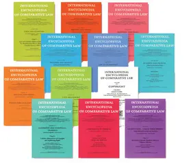 Zweigert / Drobnig |  International Encyclopedia of Comparative Law, Instalment 39 | Buch |  Sack Fachmedien