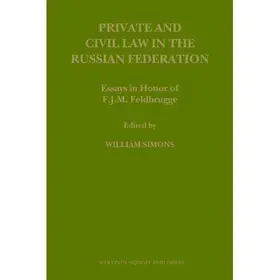 Simons |  Private and Civil Law in the Russian Federation | Buch |  Sack Fachmedien