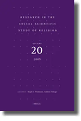 Piedmont / Village |  Research in the Social Scientific Study of Religion, Volume 20 | Buch |  Sack Fachmedien