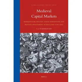Zuijderduijn |  Medieval Capital Markets | Buch |  Sack Fachmedien