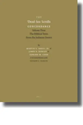 Abegg / Bowley / Cook |  The Dead Sea Scrolls Concordance, Volume 3 (2 Vols) | Buch |  Sack Fachmedien