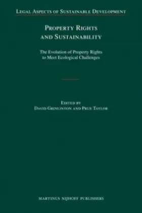 Grinlinton / Taylor |  Property Rights and Sustainability | Buch |  Sack Fachmedien