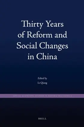Li |  Thirty Years of Reform and Social Changes in China | Buch |  Sack Fachmedien