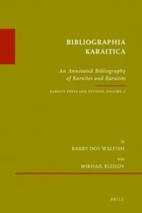Walfish / Kizilov |  Bibliographia Karaitica | Buch |  Sack Fachmedien