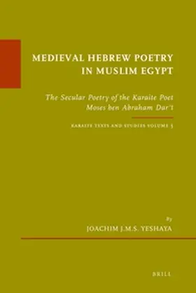 Yeshaya |  Medieval Hebrew Poetry in Muslim Egypt | Buch |  Sack Fachmedien