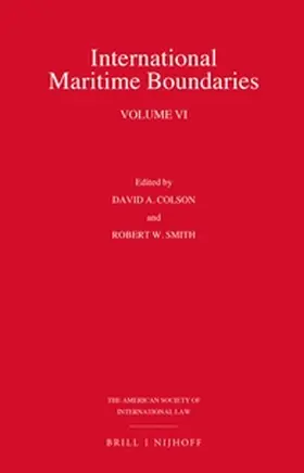 Colson / Smith |  International Maritime Boundaries | Buch |  Sack Fachmedien