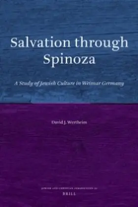 Wertheim |  Salvation Through Spinoza | Buch |  Sack Fachmedien