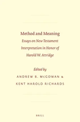McGowan / Richards |  Method and Meaning | Buch |  Sack Fachmedien
