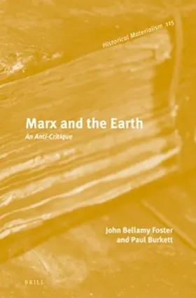 Foster / Burkett |  Marx and the Earth | Buch |  Sack Fachmedien